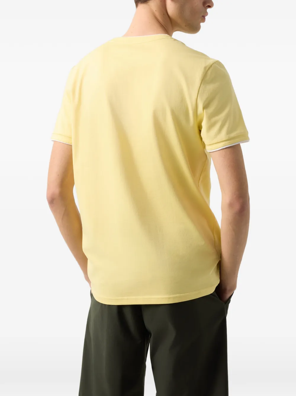 BOGNER Ryan cotton t-shirt Geel