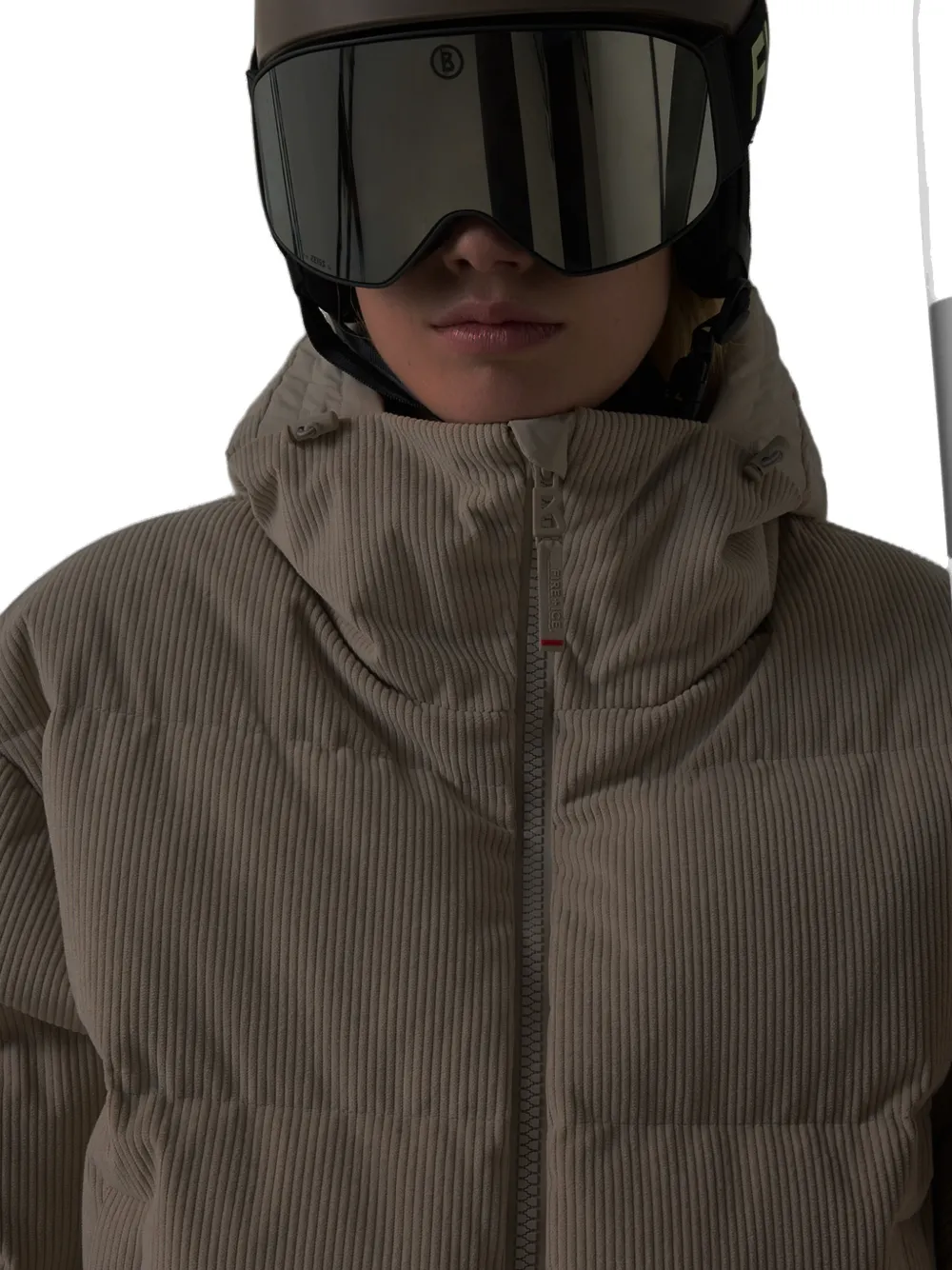 BOGNER FIRE+ICE Neila corduroy ski jacket Beige