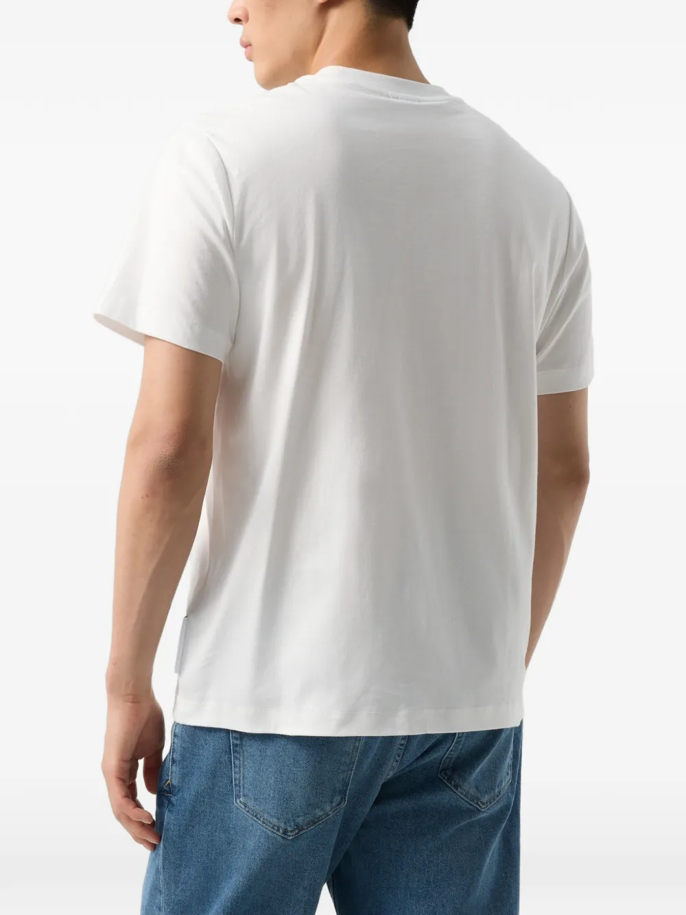 BOGNER Lukas logo-print cotton T-shirt Wit