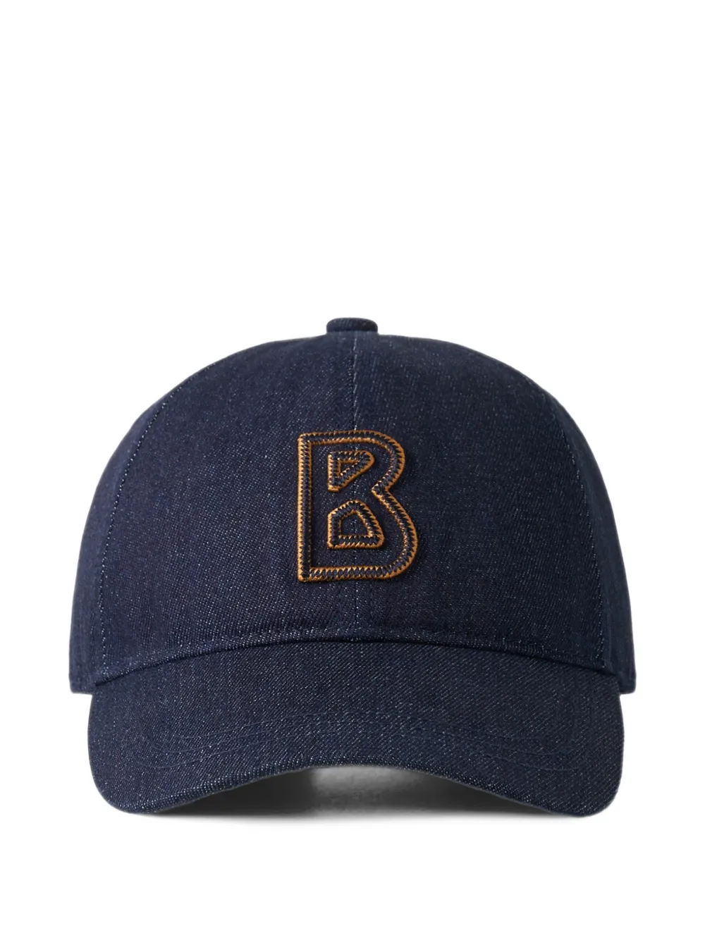 BOGNER Ruthie logo-stitch six-panel cap Blauw