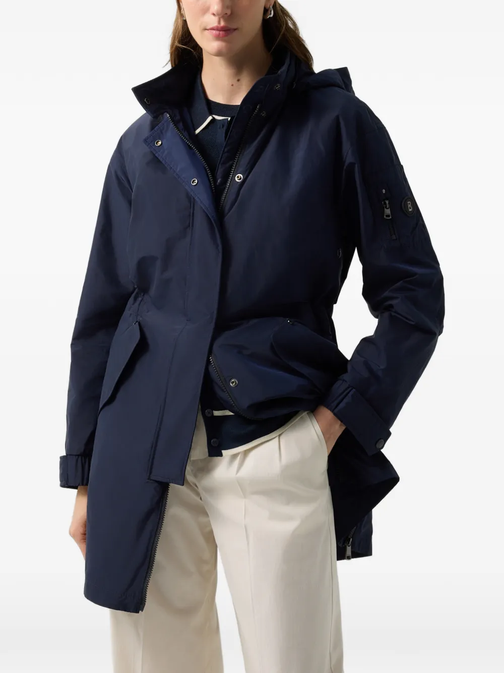 BOGNER parka Zofia à capuche - Bleu BOGNER parka Zofia à capuche - Bleu