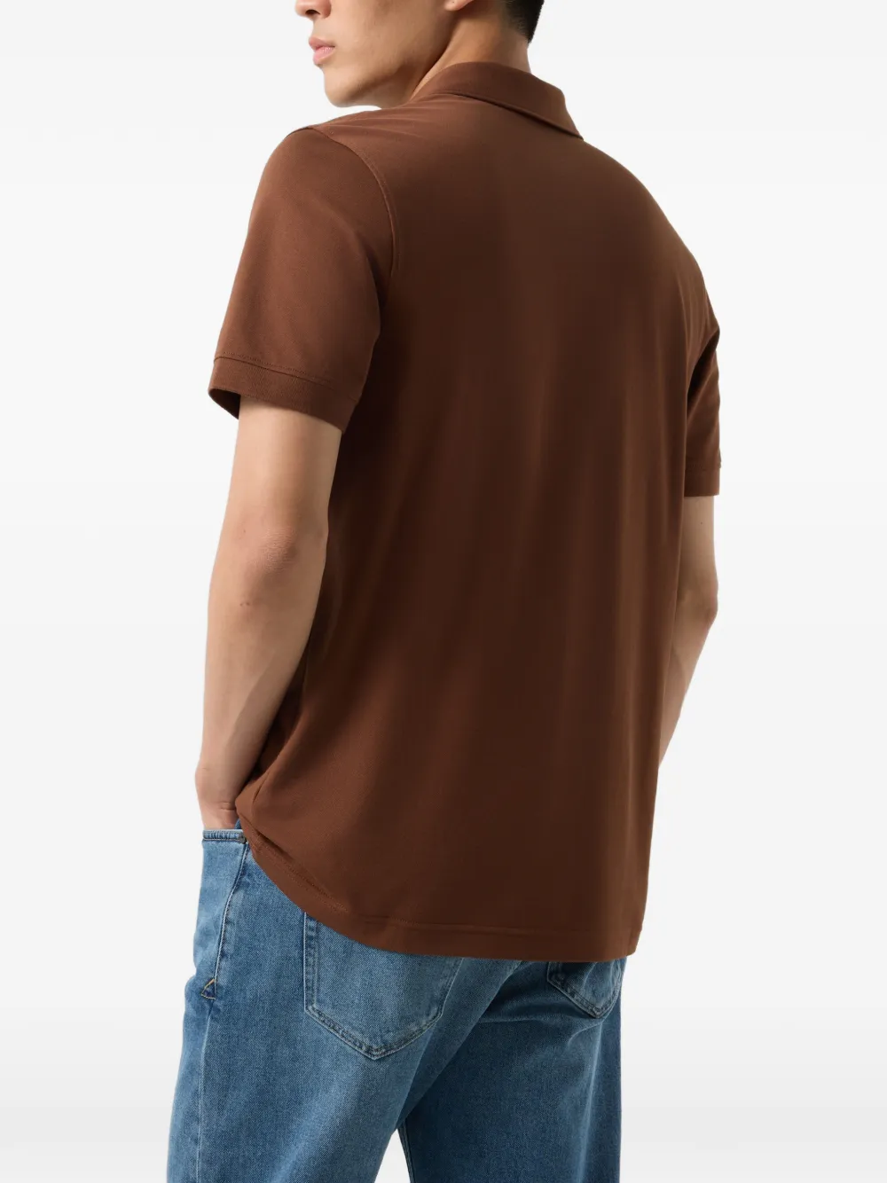 BOGNER Timo piqué polo shirt Bruin