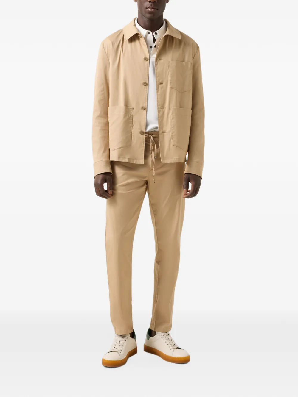 BOGNER Mirco button-up jacket Bruin