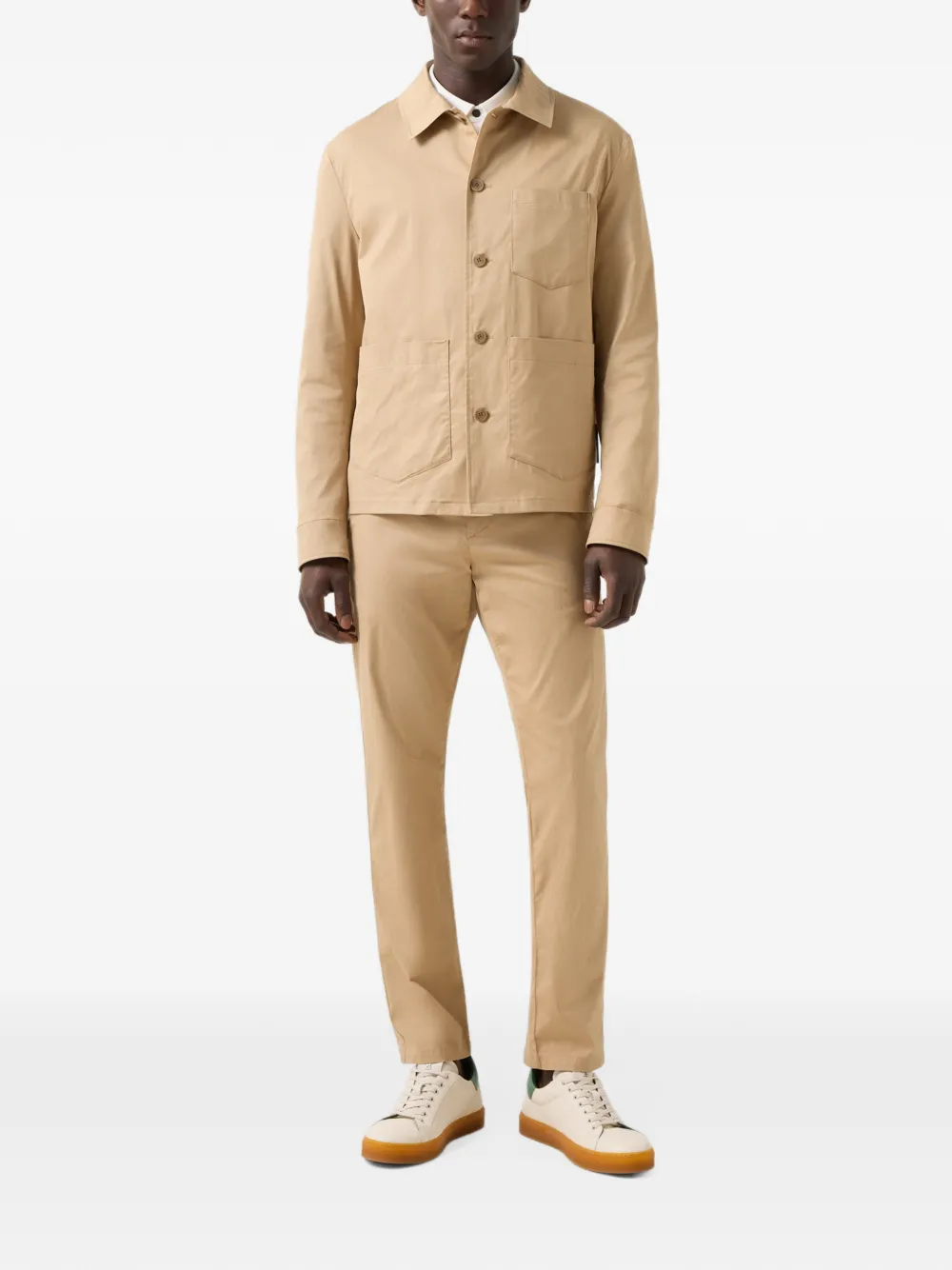 BOGNER Mirco button-up jacket Bruin