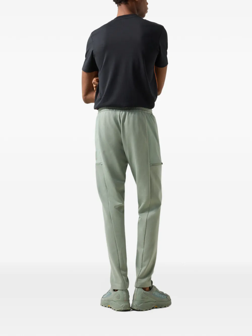 BOGNER FIRE+ICE Nilay logo-patch track pants Groen