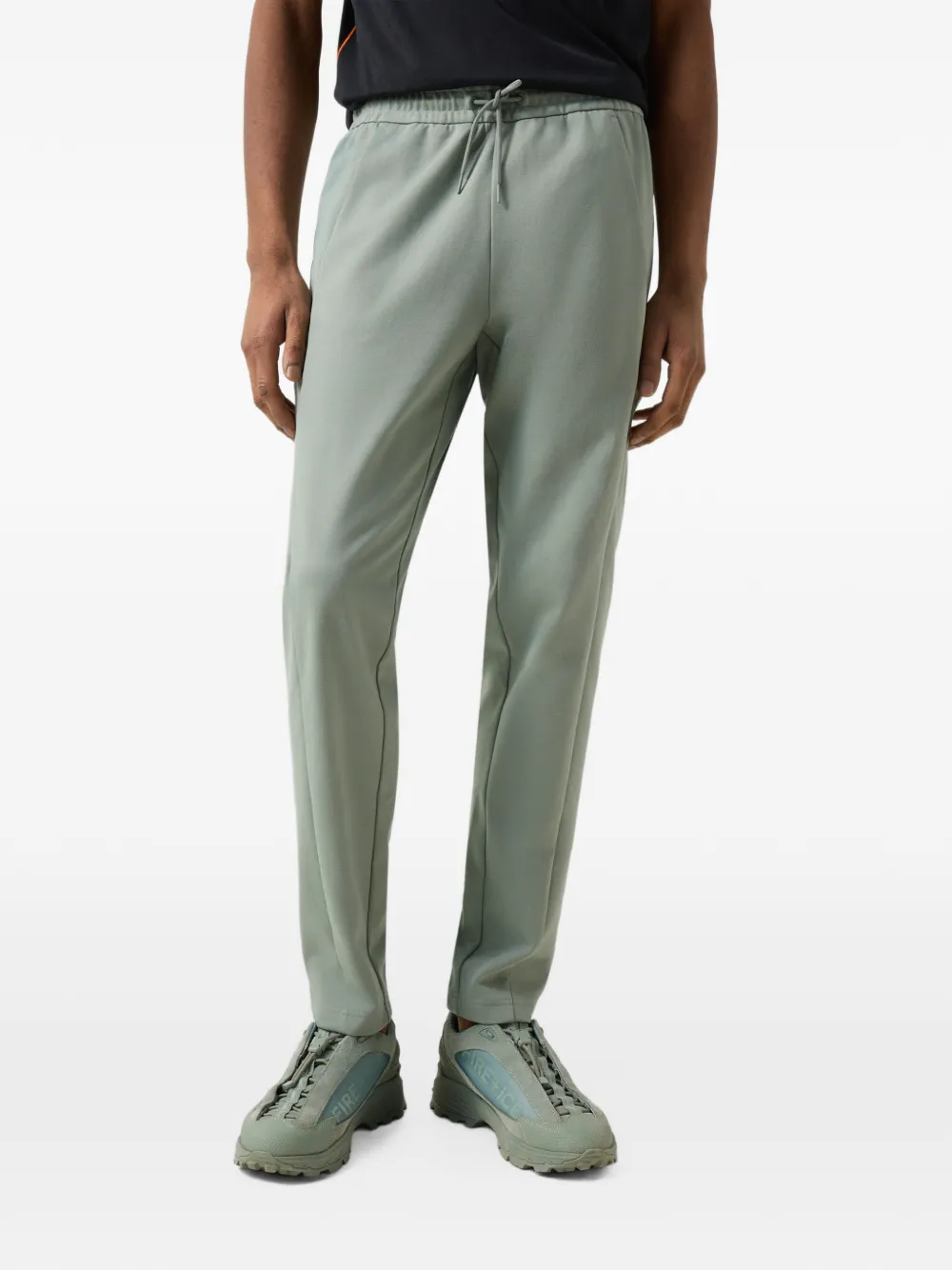 BOGNER FIRE+ICE Nilay logo-patch track pants Groen