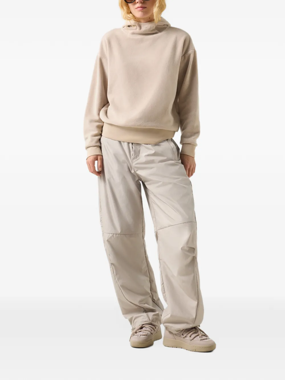 BOGNER FIRE+ICE Iva fleece hoodie Beige