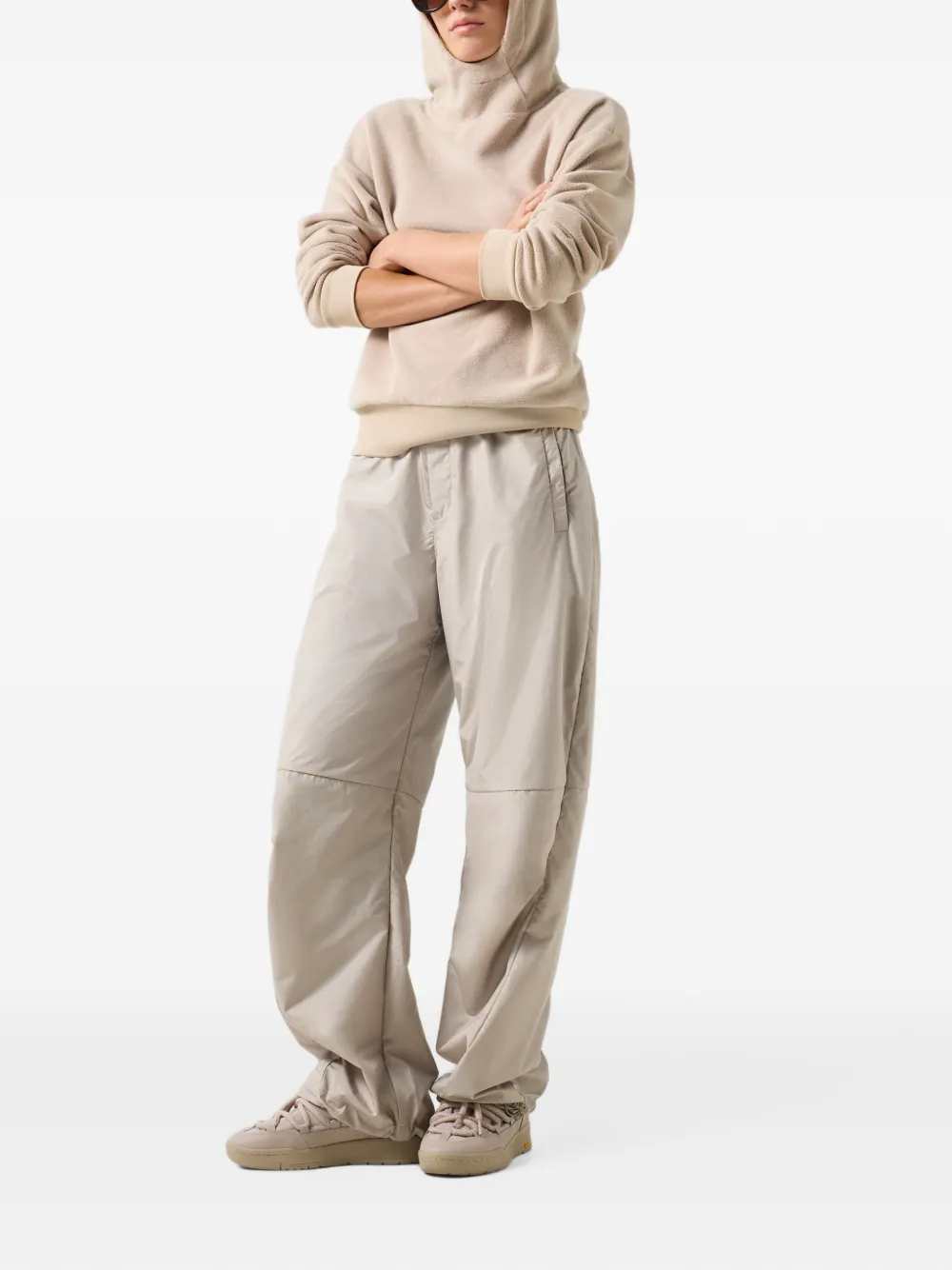 BOGNER FIRE+ICE Iva fleece hoodie Beige