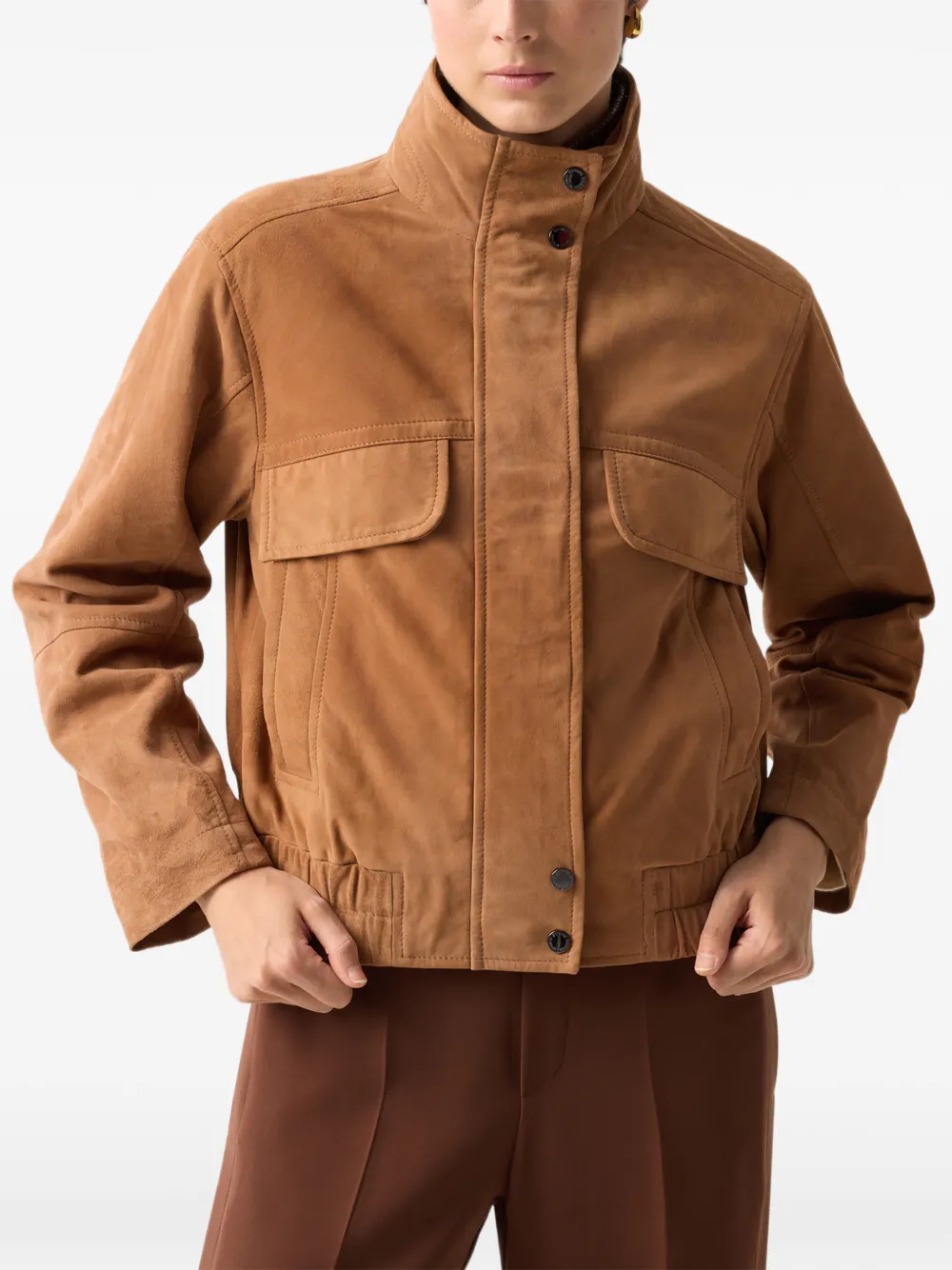 BOGNER Anouk Wildlederjacke - Braun