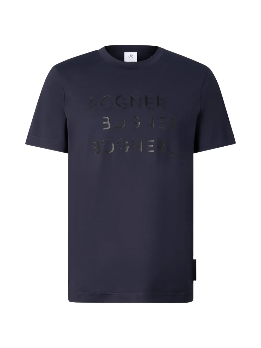 BOGNER Ryan logo-print T-shirt Blauw