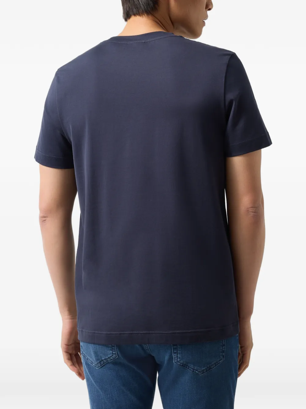 BOGNER Ryan logo-print T-shirt Blauw