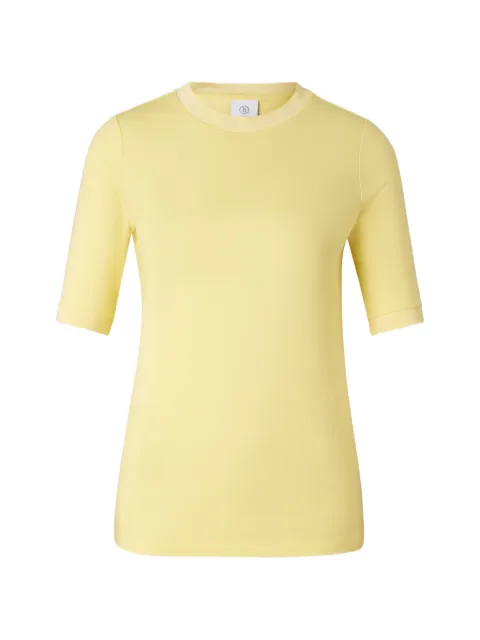 BOGNER logo-print ribbed-trim T-shirt