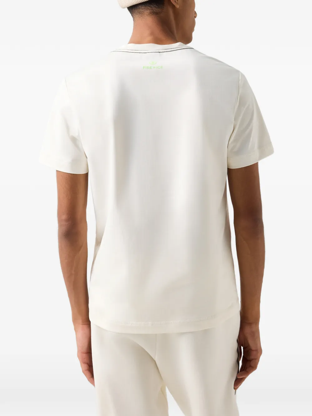 BOGNER FIRE+ICE Gerad logo-print crew-neck T-shirt Wit