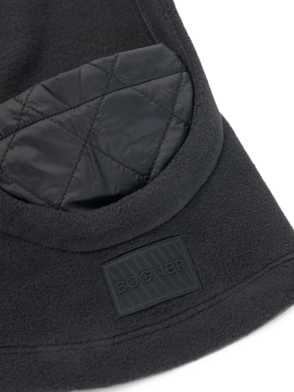 Bogner Kids Maila fleece balaclava Zwart