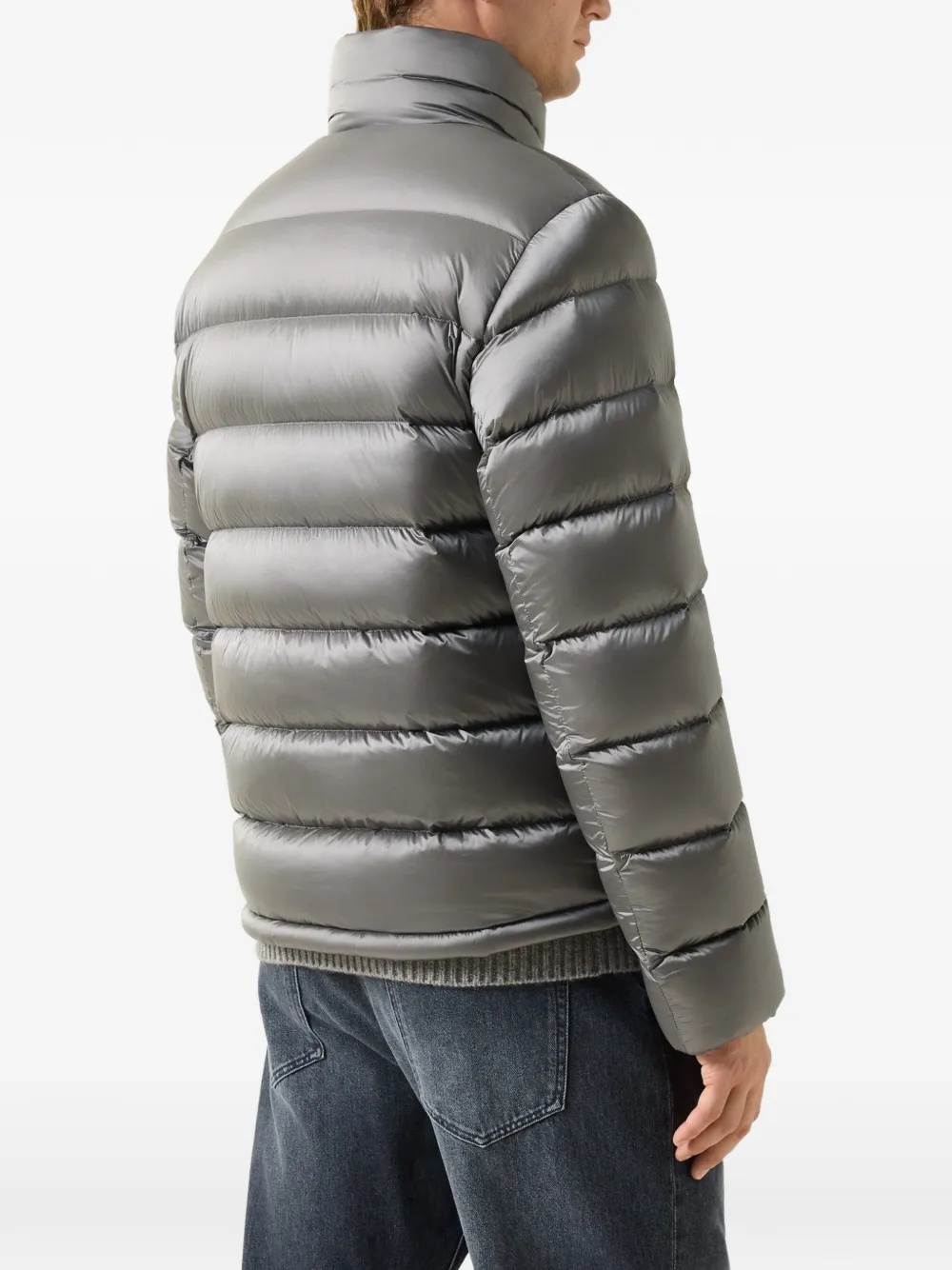 BOGNER Hugh quilted down jacket Grijs