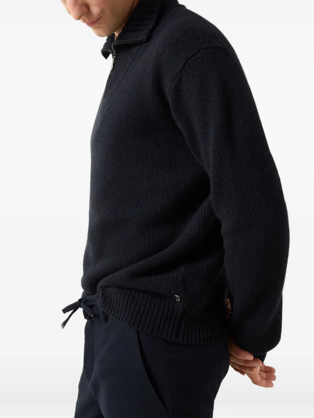 BOGNER Walter cashmere sweater Blauw