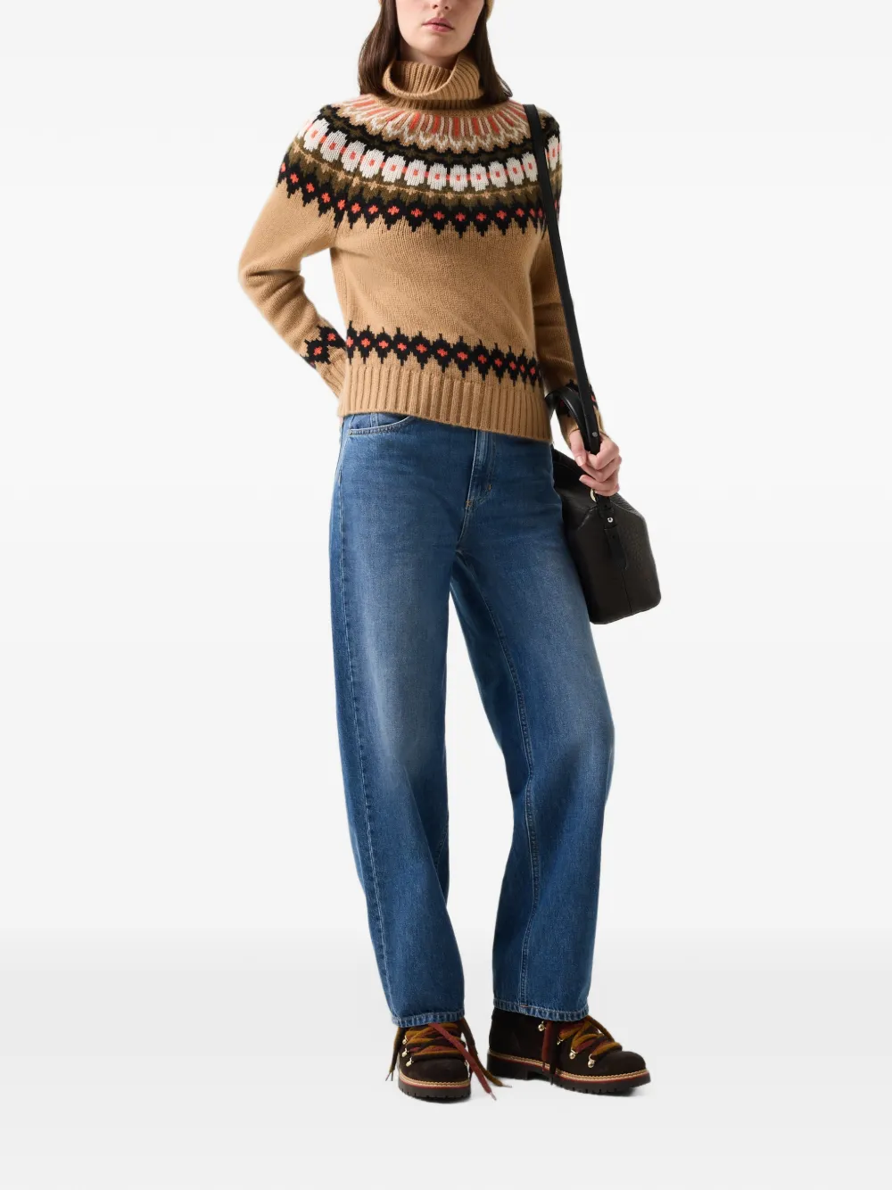 BOGNER Ingrid Norwegian-style sweater Beige