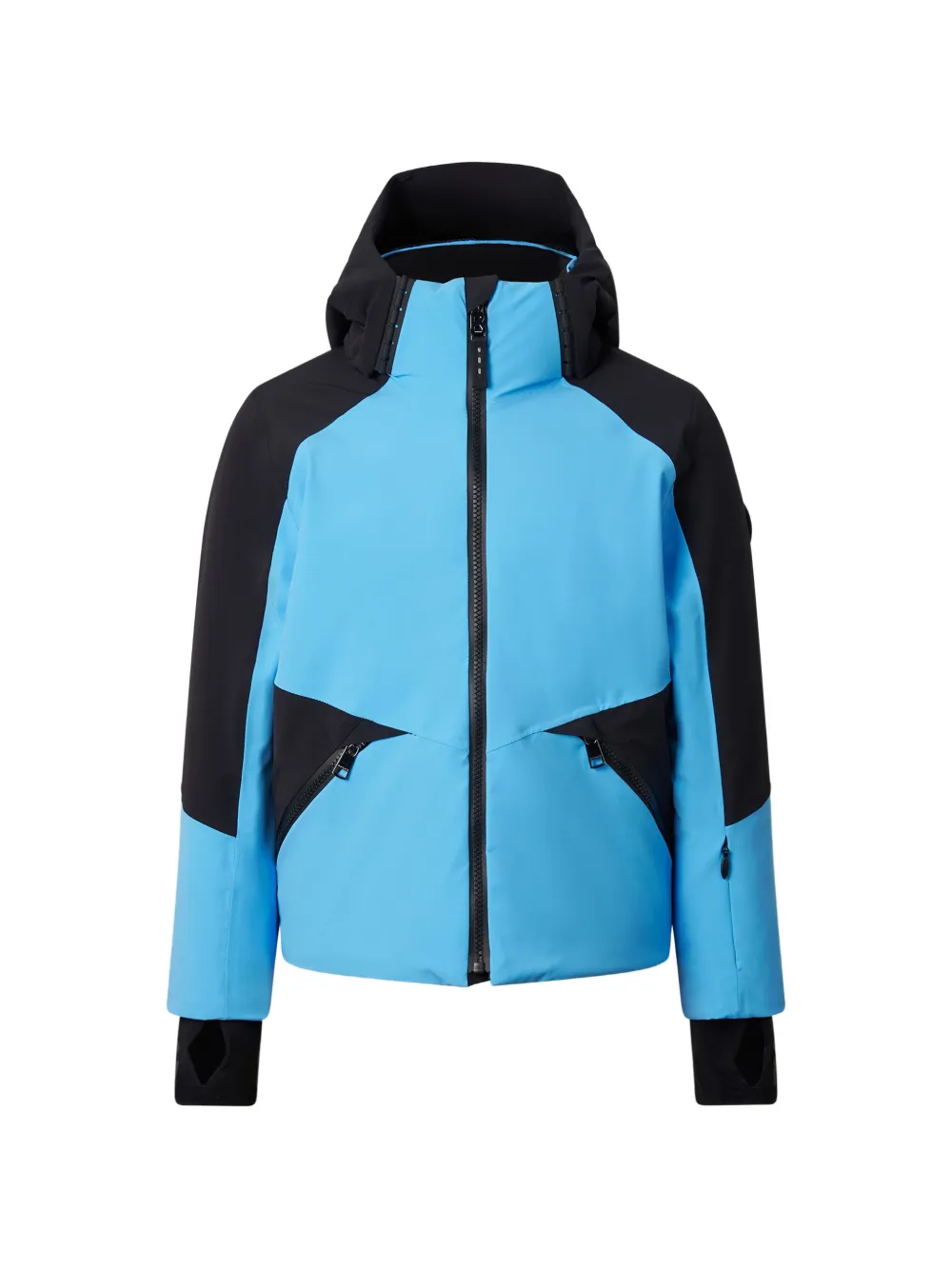 Bogner Kids Snow colour-block ski jacket Blauw