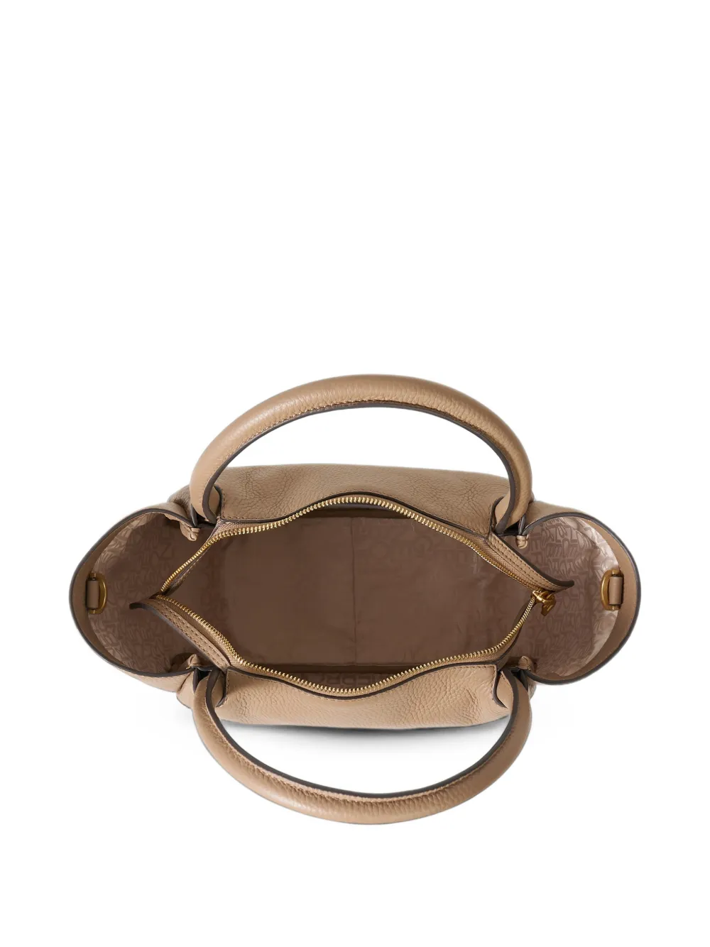 BOGNER Wallis Raja leather tote bag Bruin