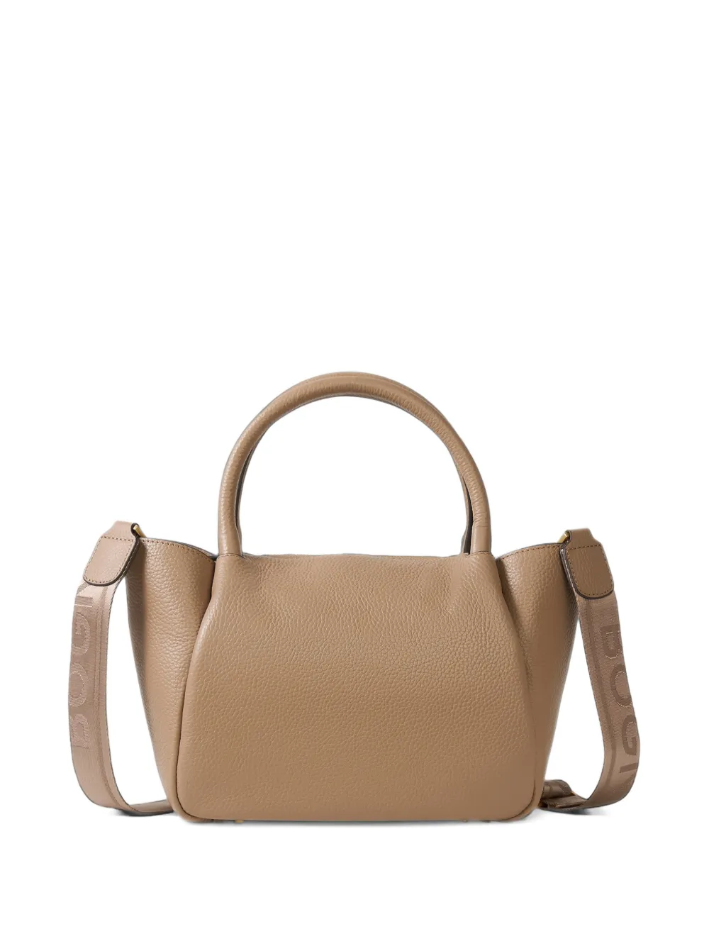 BOGNER Wallis Raja leather tote bag Bruin