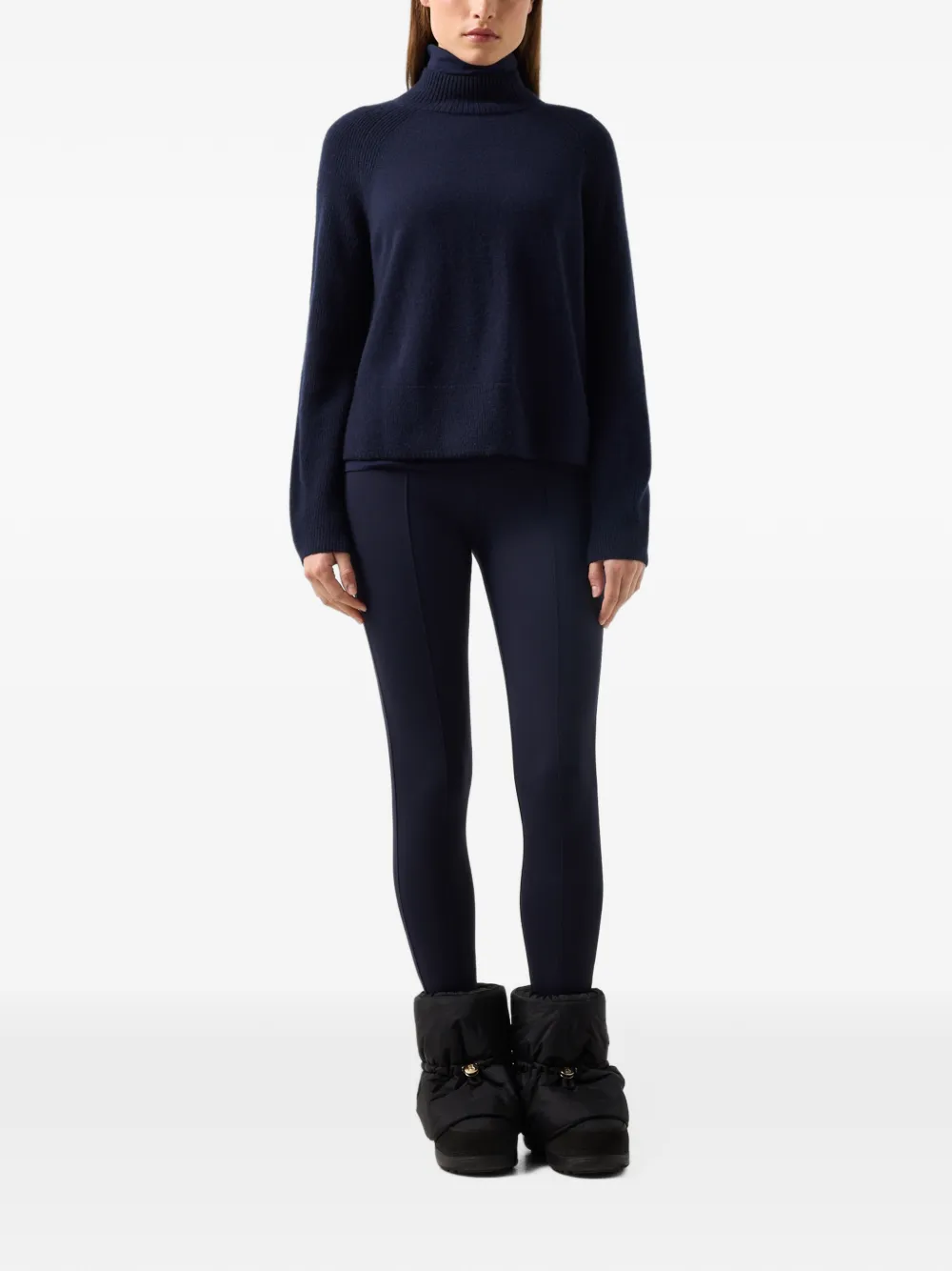BOGNER Lena virgin-wool sweater Blauw