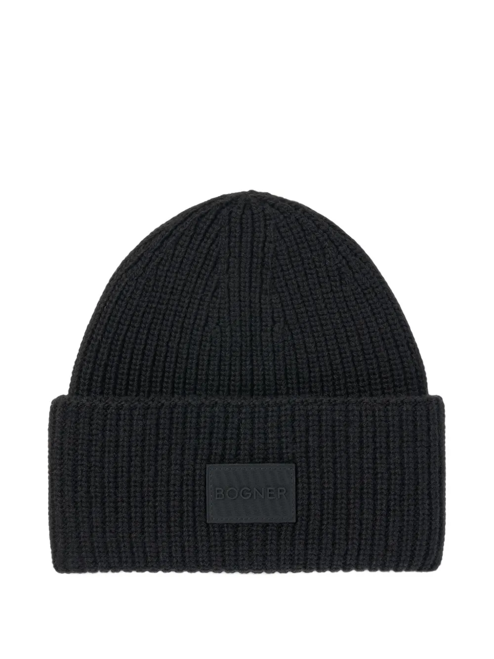Bogner Kids Larahk logo-patch beanie hat Zwart