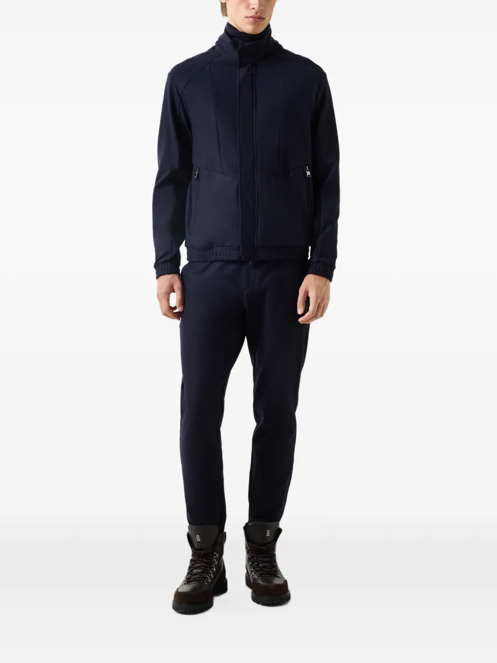 BOGNER Bradley flannel jacket Blauw
