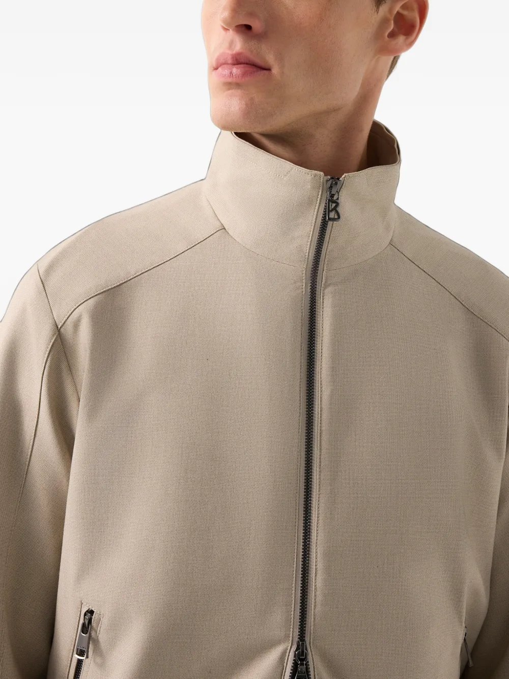 BOGNER Jonas zip-up blouson jacket Beige