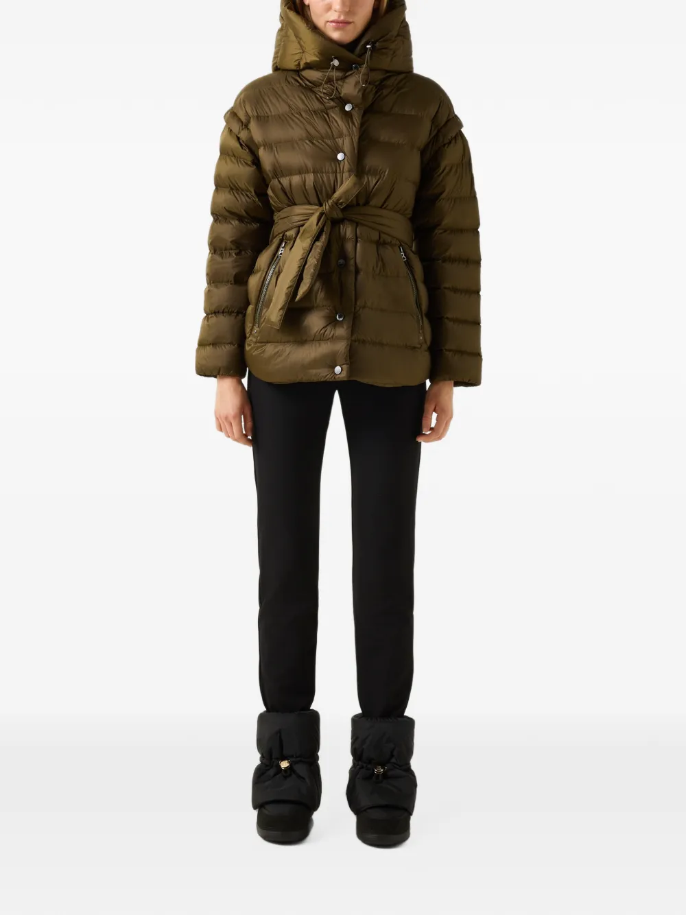 BOGNER Minnie quilted jacket Groen