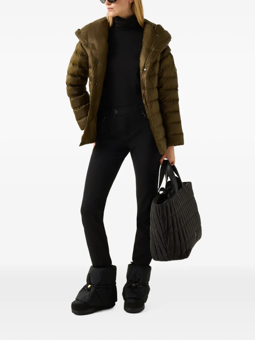 BOGNER Minnie quilted jacket Groen