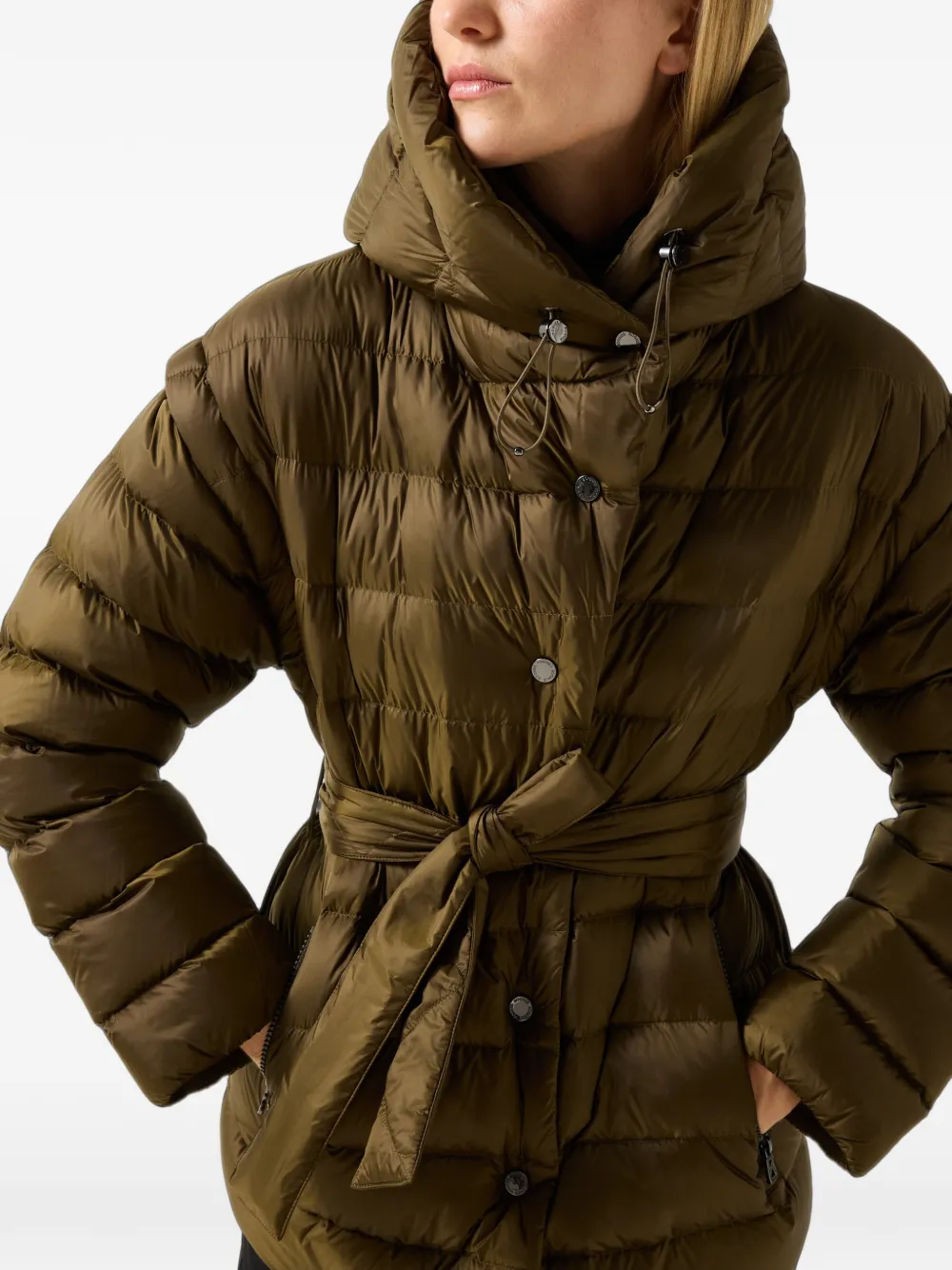 BOGNER Minnie quilted jacket Groen