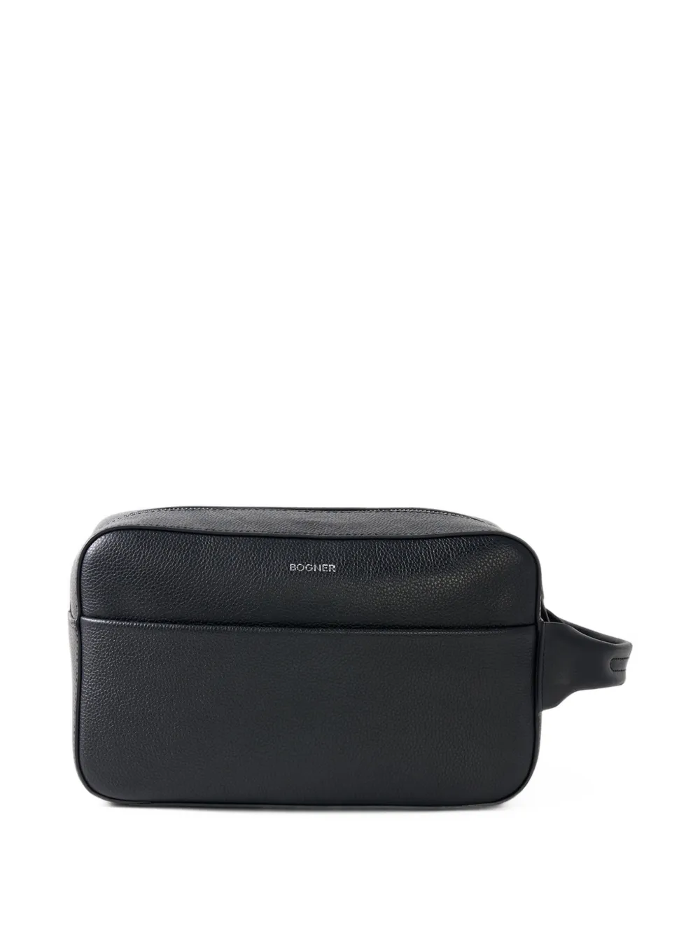 BOGNER Kiroro Jona grained-leather wash bag Zwart