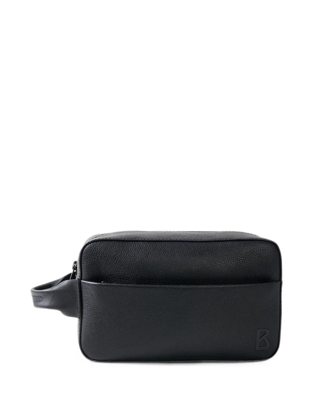 BOGNER Kiroro Jona grained-leather wash bag Zwart