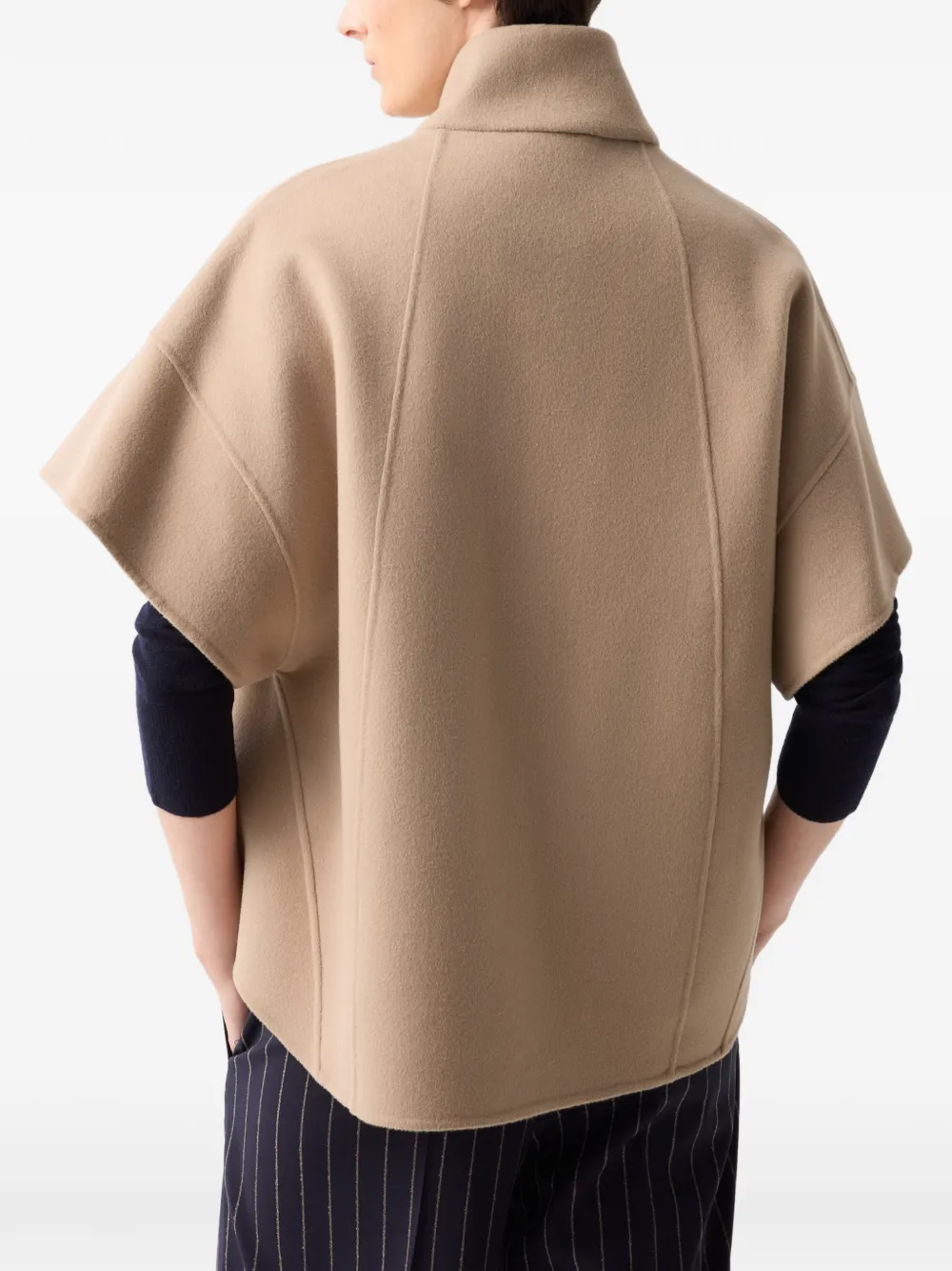 BOGNER Venice dubbelzijdige cape Beige