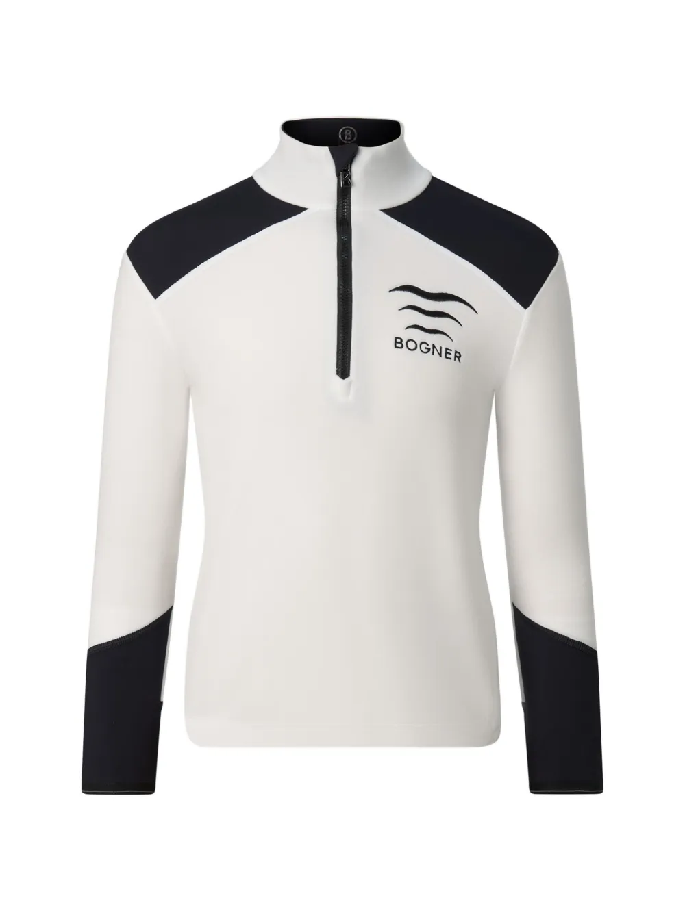 Bogner Kids Bold zip-up top Wit