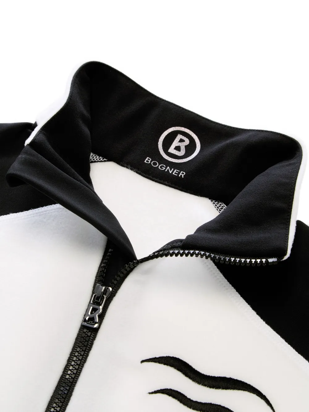 Bogner Kids Bold zip-up top Wit