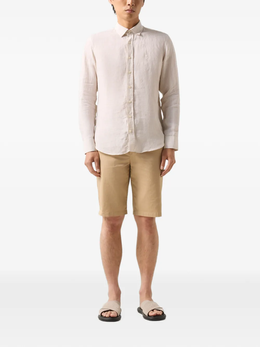 BOGNER Timi linen shirt Beige