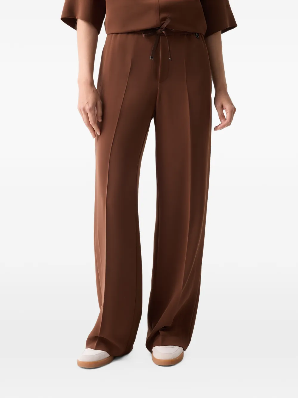 BOGNER Enny drawstring-waist trousers Bruin