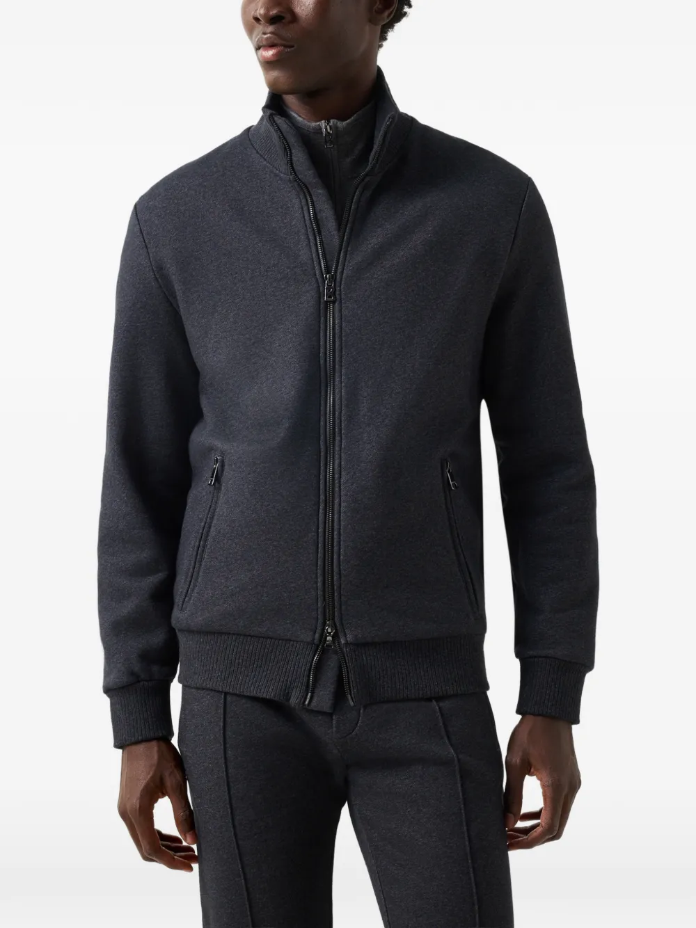 BOGNER Winston zip-up jacket Grijs