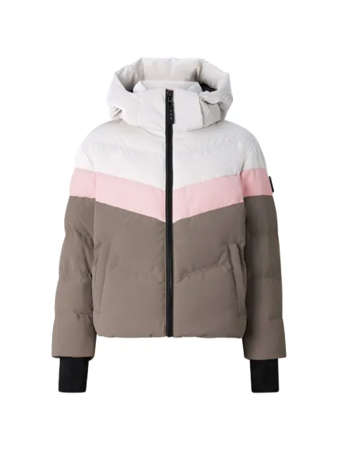 Bogner Kids Cosima colour-block quilted jacket