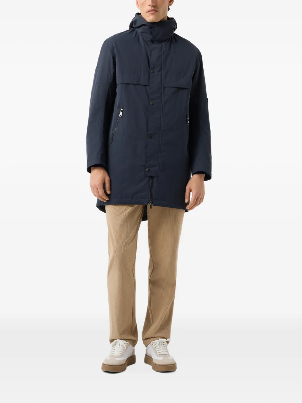 BOGNER Franky hooded parka Blauw