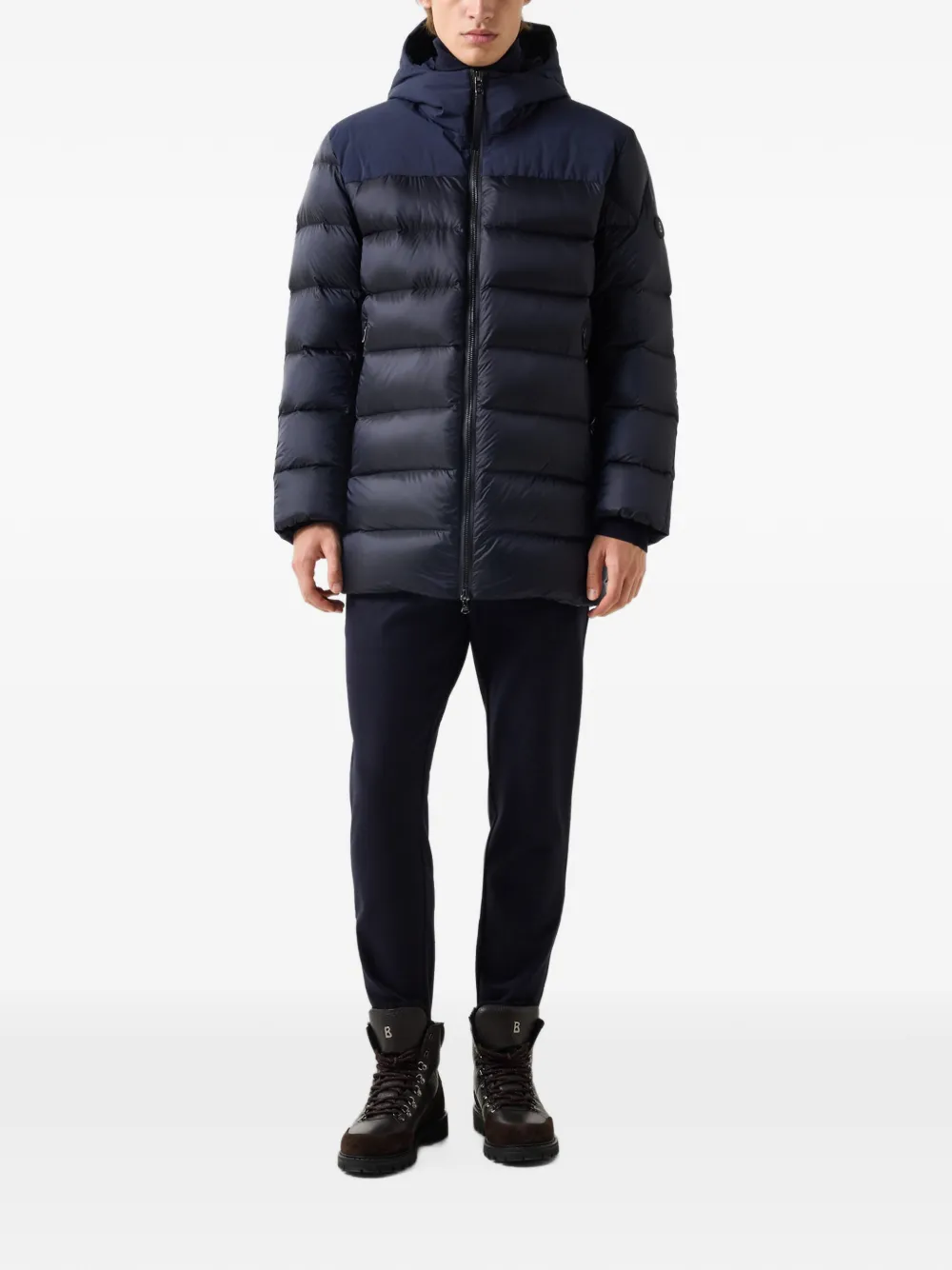 BOGNER Herby quilted-down jacket Blauw