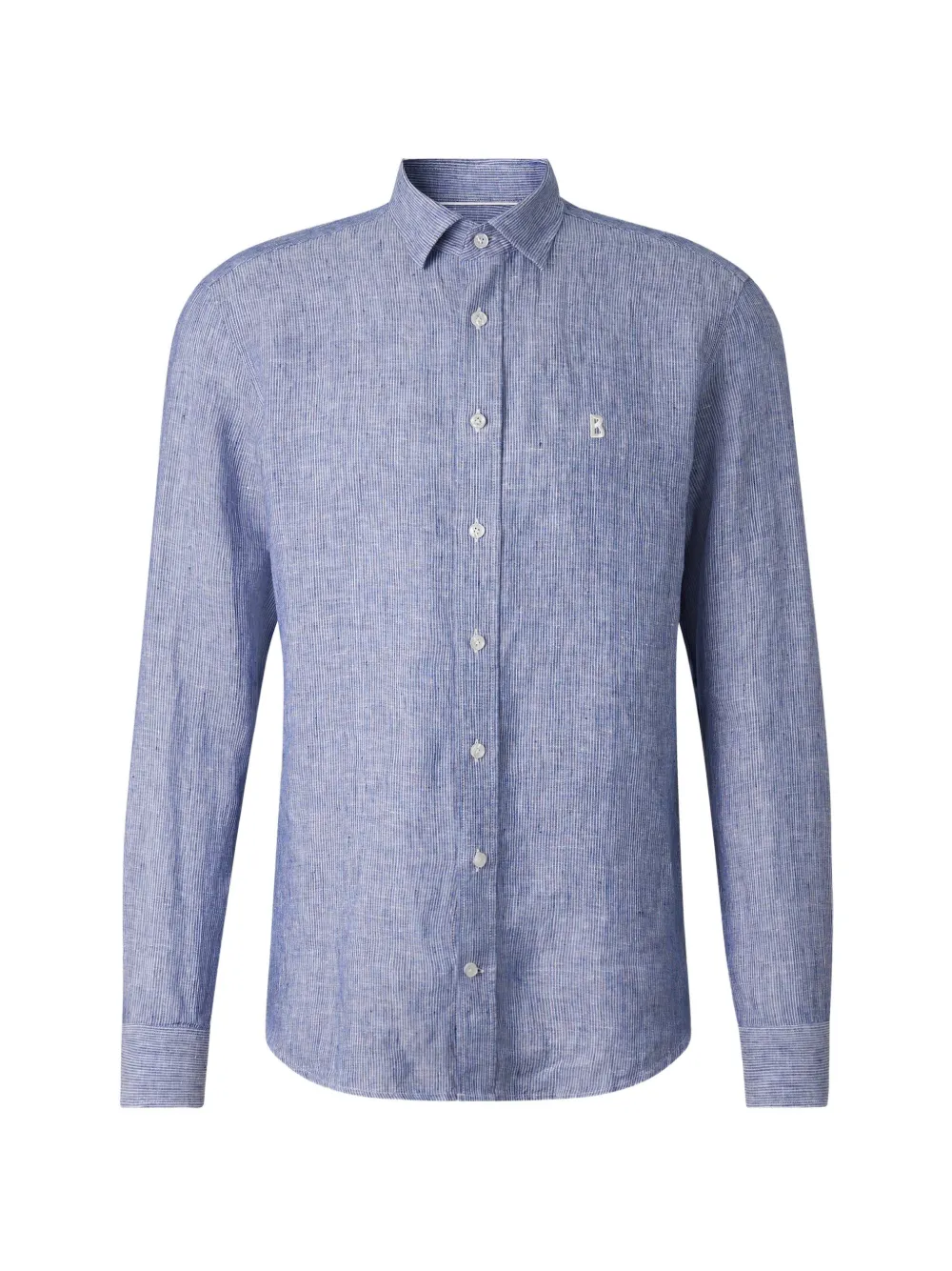 BOGNER chemise Timi en lin à rayures - Bleu BOGNER chemise Timi en lin à rayures - Bleu