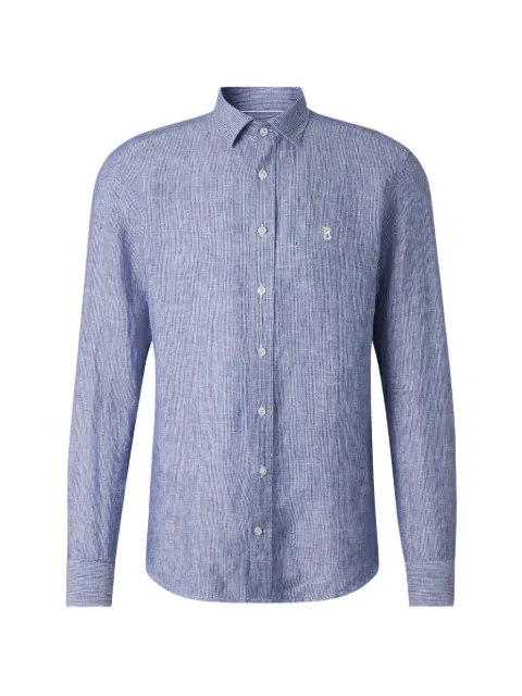 BOGNER Timi striped linen shirt