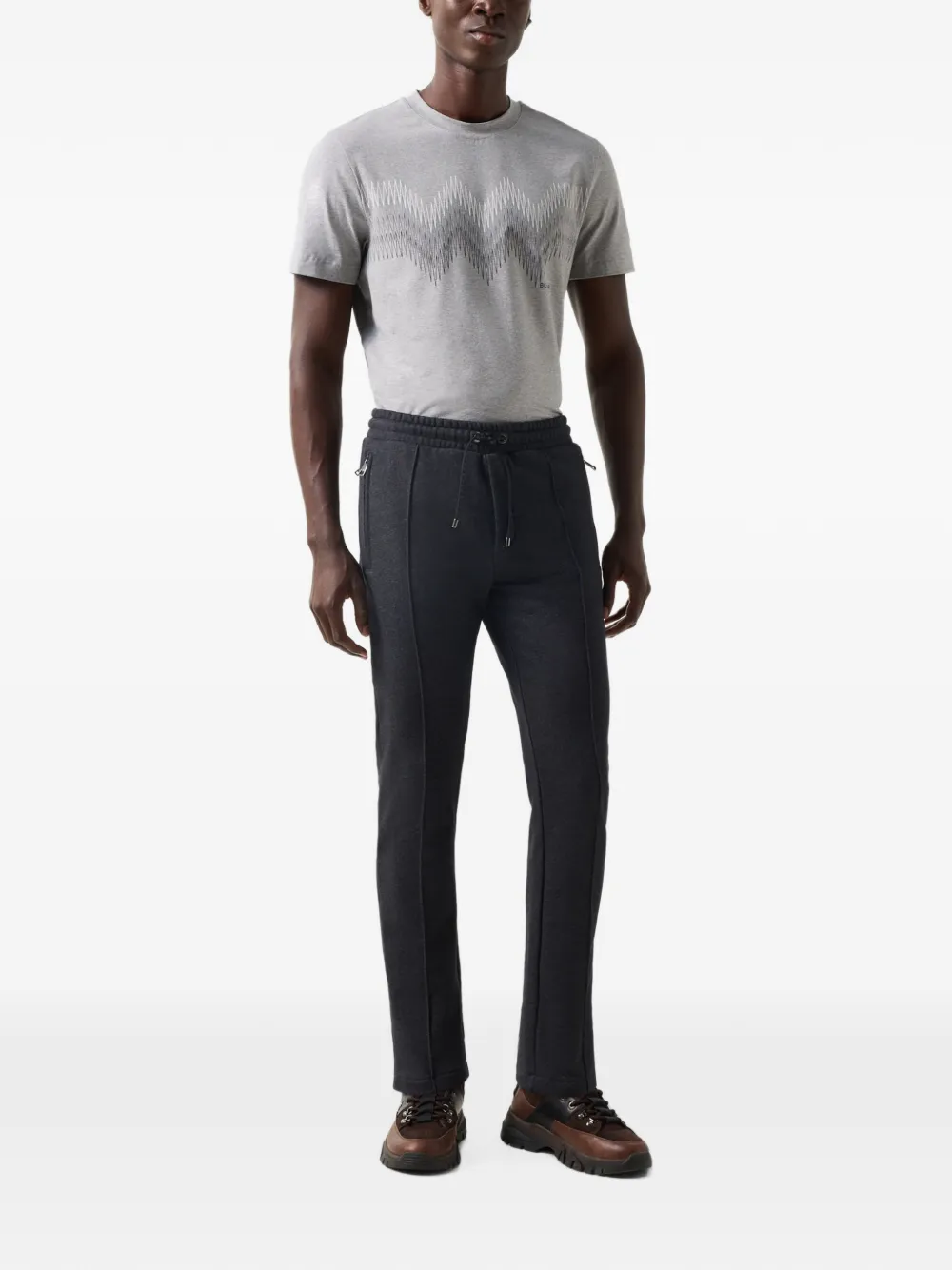 BOGNER Willy drawstring track pants Grijs