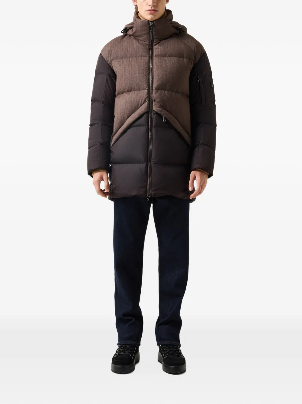 BOGNER Jones quilted down coat Bruin