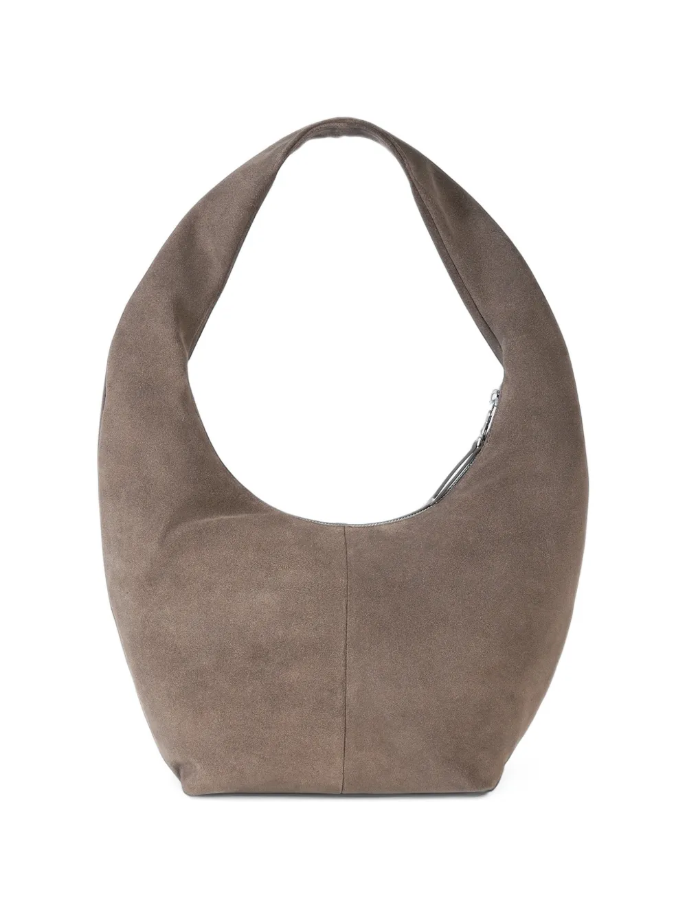 BOGNER Loges Gerda medium suede shoulder bag Bruin