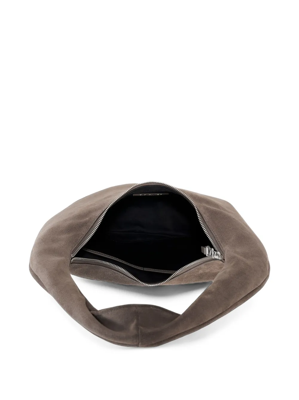 BOGNER Loges Gerda medium suede shoulder bag Bruin