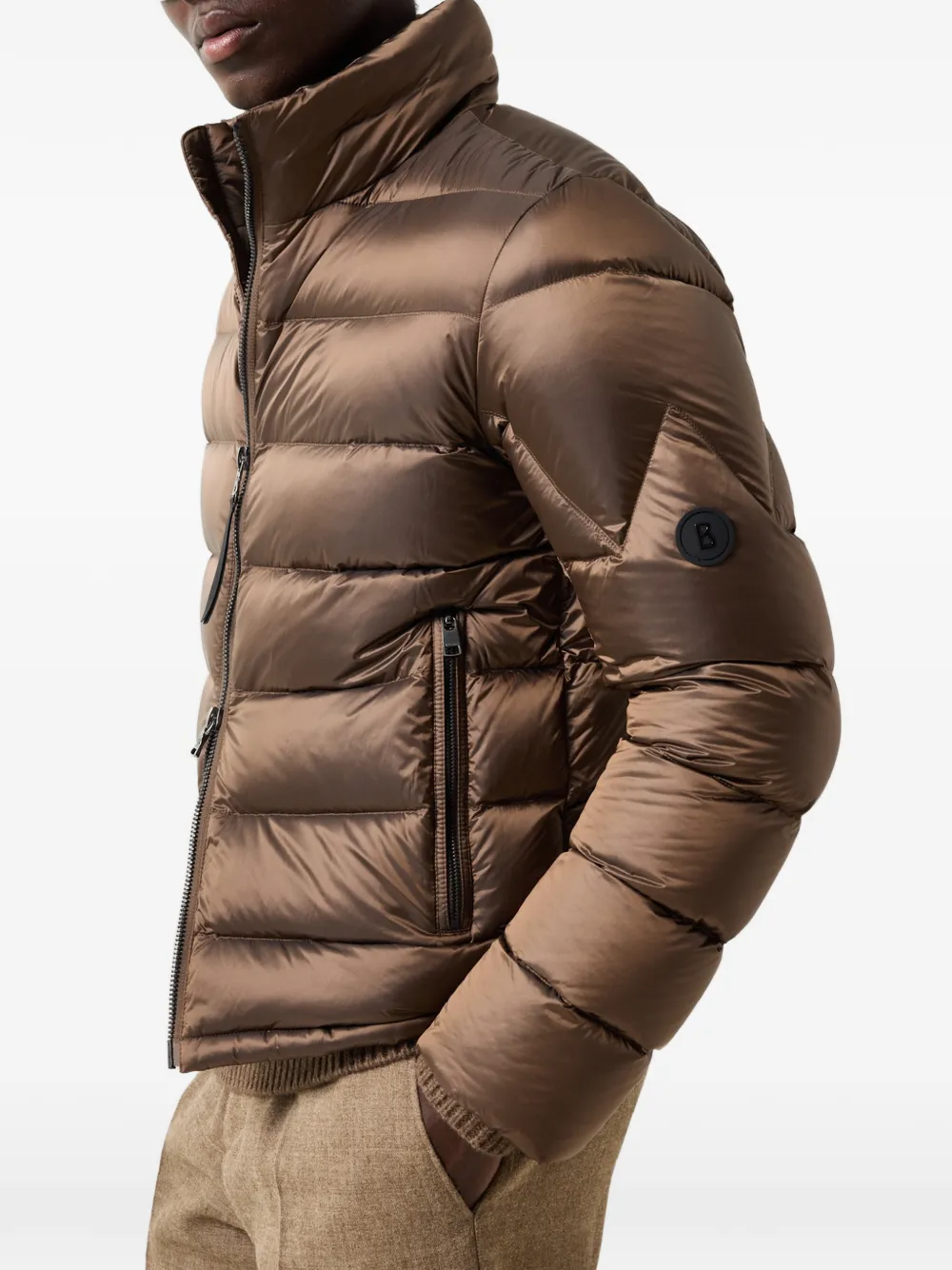 BOGNER Hugh quilted jacket Bruin