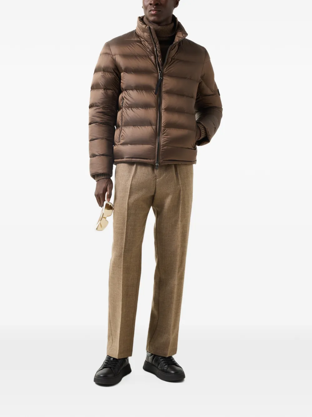 BOGNER Hugh quilted jacket Bruin